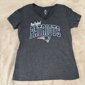 New England Patriots Women’s V-Neck T-Shirt